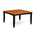 Modern 5 Piece Dinette Set - Dining Table & 4 Chairs - Black Cherry Finish - Small Space Kitchen Set