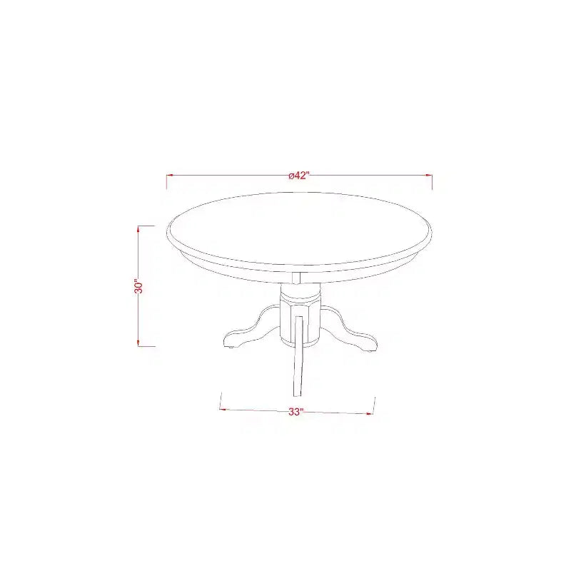 Ensemble de salle à manger style toscan - Table et chaises - Petite table de cuisine - Ensemble dinette en bois massif