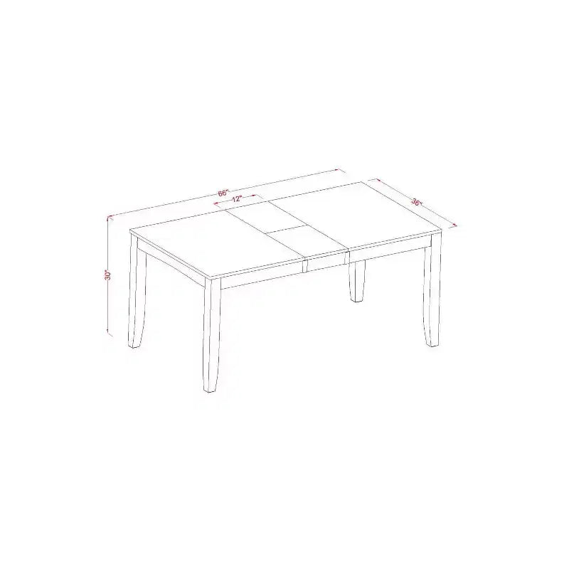 Ensemble table de cuisine 7 pièces Table à manger avec chaises en tissu bleu lin pieds cappuccino