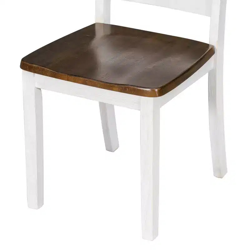 Ensemble de salle à manger 6 pièces en bois pour 6 personnes, table à manger rectangulaire avec 4 chaises rembourrées et un banc