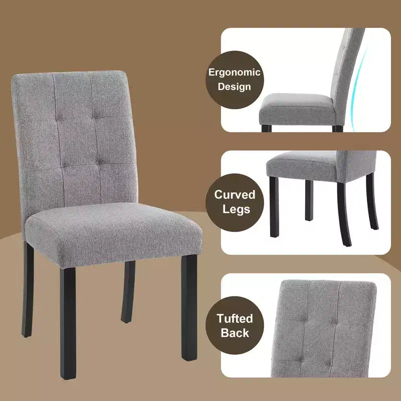 Ensemble de table à manger effet marbre pour 6 personnes, table à manger rectangulaire 6 pièces avec 4 chaises rembourrées et 1 banc pour salle à manger