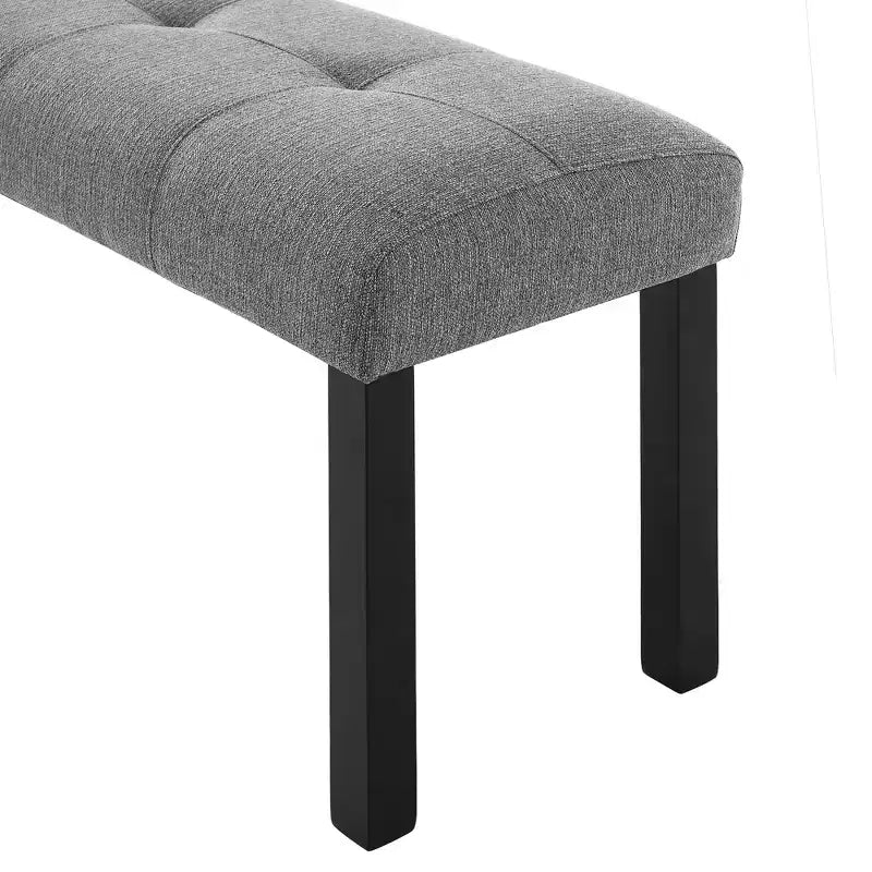 Ensemble de table à manger effet marbre pour 6 personnes, table à manger rectangulaire 6 pièces avec 4 chaises rembourrées et 1 banc pour salle à manger