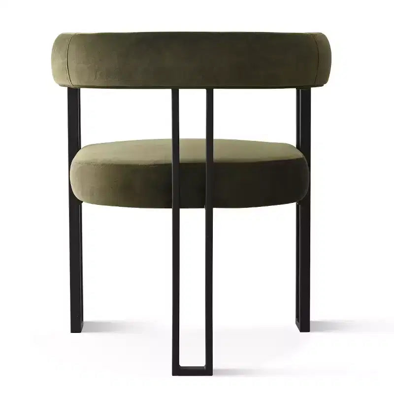 Ensemble de table à manger extensible 47-83 pour 8, table noire et 8 fauteuils en velours avec pieds en métal élégants, idéal pour les réceptions - Panipeachy