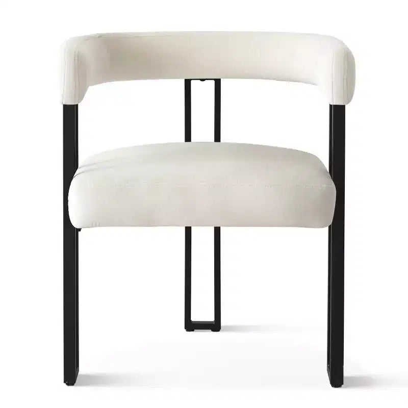 Ensemble de table à manger extensible 47-83 pour 8, table noire et 8 fauteuils en velours avec pieds en métal élégants, idéal pour les réceptions - Panipeachy