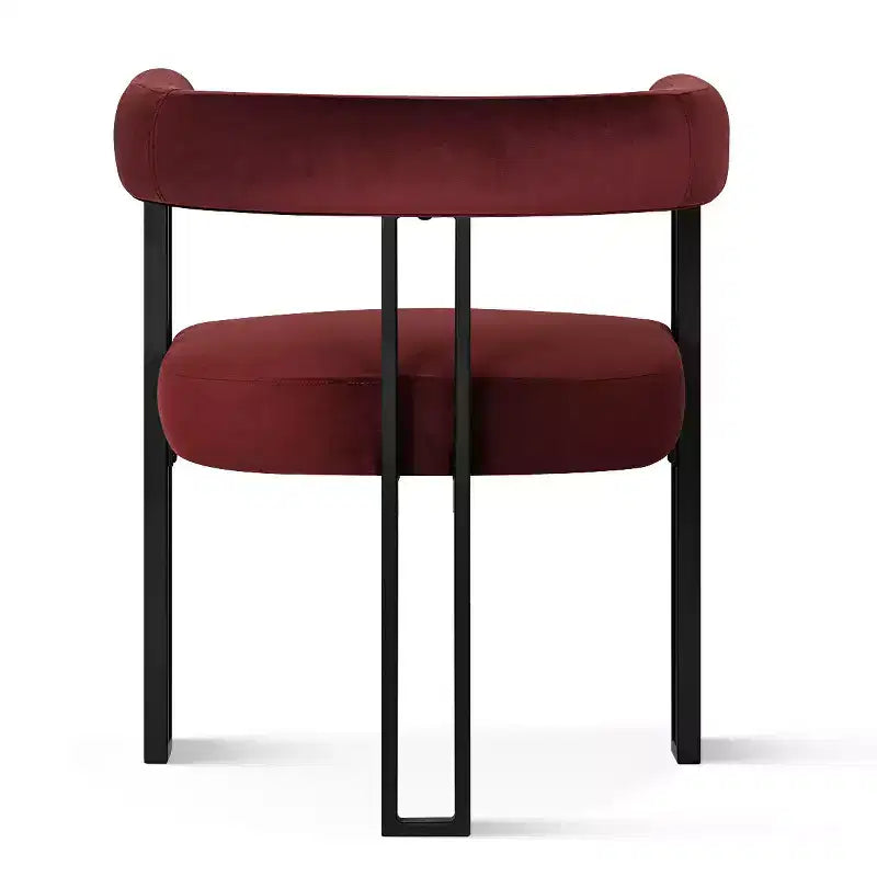 Ensemble table à manger extensible 47-83 pour 4 personnes, table noire et 4 chaises de salle à manger rembourrées en velours avec pieds en métal, style moderne - Panipeachy