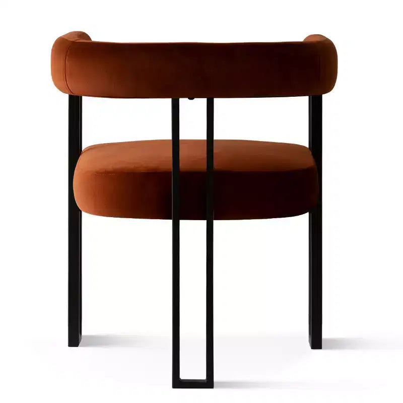 Ensemble table à manger extensible 47-83 pour 4 personnes, table noire et 4 chaises de salle à manger rembourrées en velours avec pieds en métal, style moderne - Panipeachy