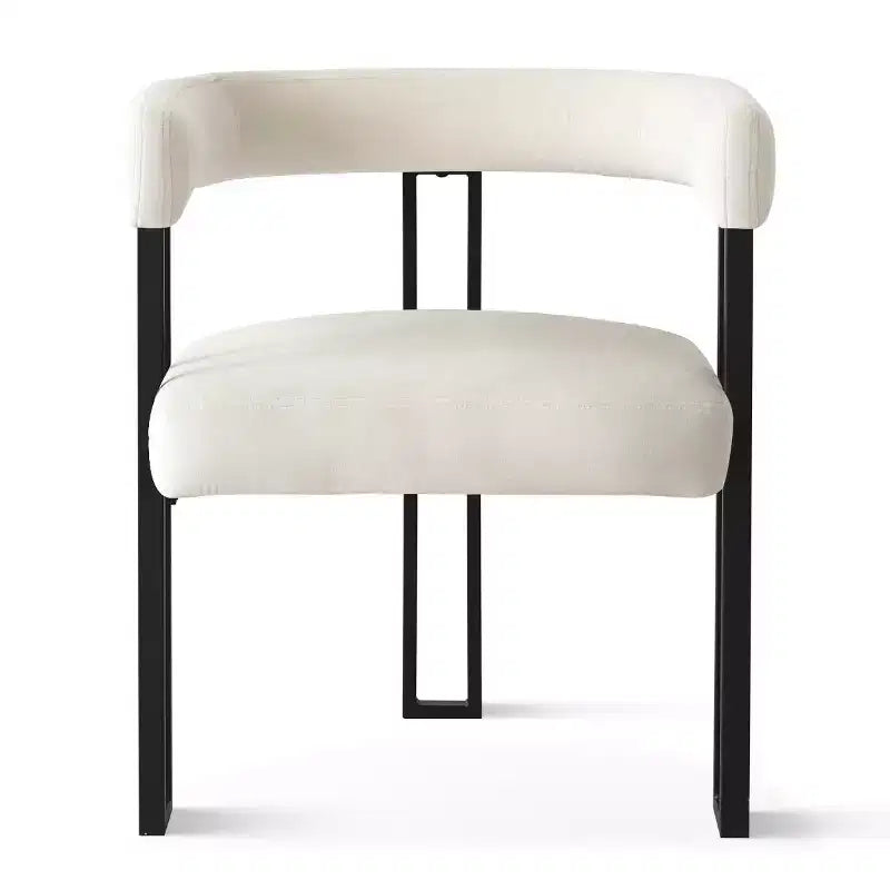 Ensemble table à manger extensible 47-83 pour 4 personnes, table noire et 4 chaises de salle à manger rembourrées en velours avec pieds en métal, style moderne - Panipeachy