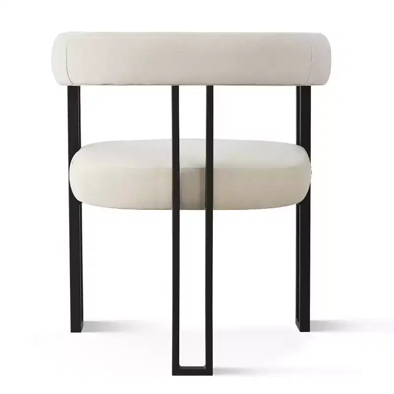 Ensemble table à manger extensible 47-83 pour 4 personnes, table noire et 4 chaises de salle à manger rembourrées en velours avec pieds en métal, style moderne - Panipeachy