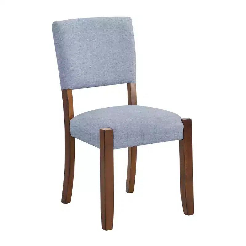 Ensemble table à manger 5 pièces avec table en faux marbre de 117 cm et 4 chaises rembourrées, pieds en bois d'hévéa, pour coin repas