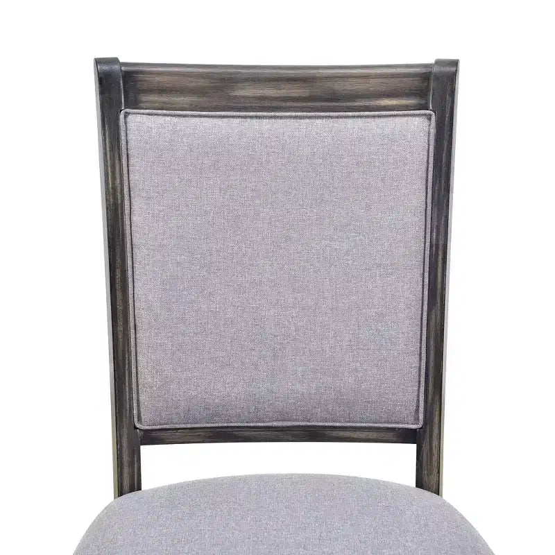 Ensemble de salle à manger rustique extensible 6 pièces Whisen, comprenant une table de salle à manger à tréteaux de 195,3 cm et 4 chaises de salle à manger rembourrées, 1 banc.