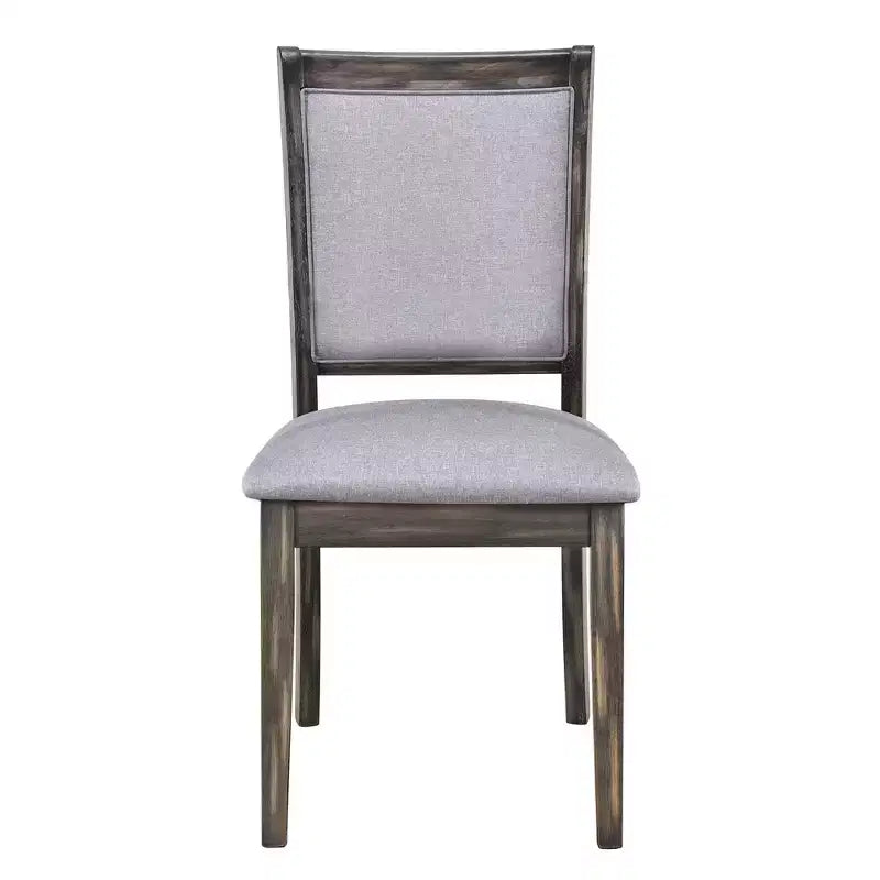 Ensemble de salle à manger rustique extensible 6 pièces Whisen, comprenant une table de salle à manger à tréteaux de 195,3 cm et 4 chaises de salle à manger rembourrées, 1 banc.