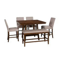 Powell 6pc Barnes Counter Height Dining Set