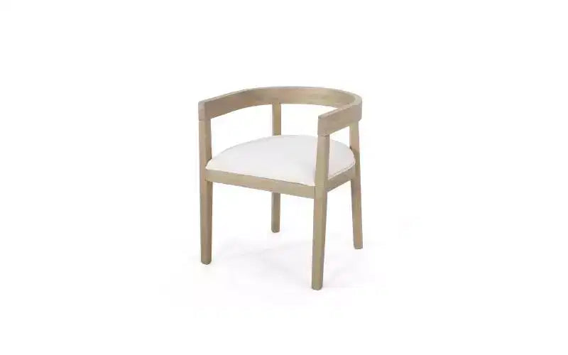 Ensemble de salle à manger Christopher Knight Home Ellie moderne 7 pièces en bois d'hévéa et tissu d'ameublement beige/frêne clair