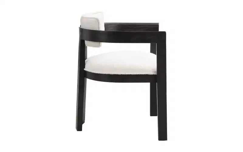 Christopher Knight Home Eleanor Ensemble de salle à manger 7 pièces en bois d'hévéa et tissu beige/noir