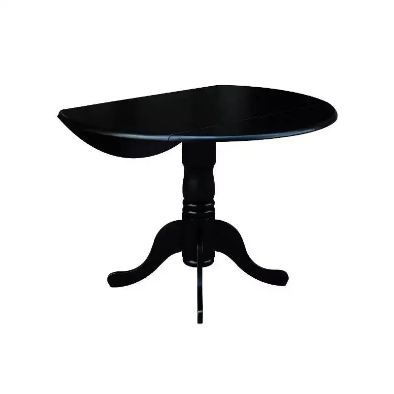 Ensemble de 5 tables doubles de 42 po avec 4 chaises style « Schoolhouse » Noir - International Concepts