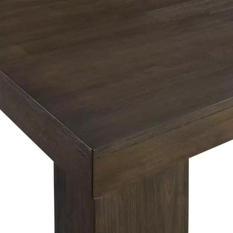 Table à manger extensible 7 pièces Jasper et six chaises d'appoint rembourrées Noyer grillé - Picket House Furnishings