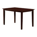 Samuel 47" Dining Tables Espresso and Microfiber - Acme Furniture