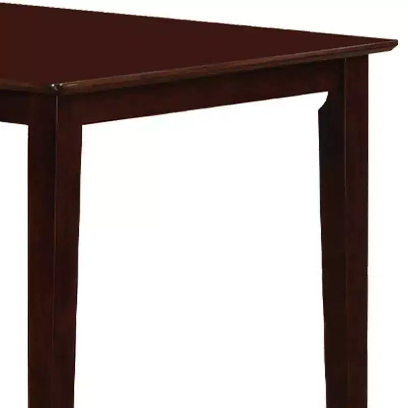 Tables de salle à manger Samuel 47" Espresso et microfibre - Acme Furniture