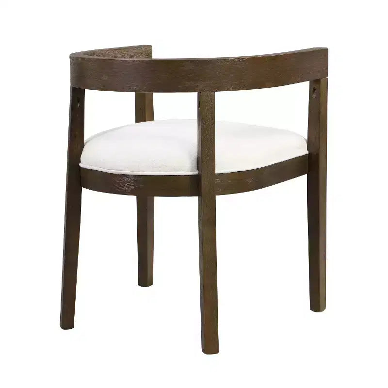 Christopher Knight Home Tyler - Ensemble de salle à manger moderne 7 pièces en hévéa rembourré beige/noyer