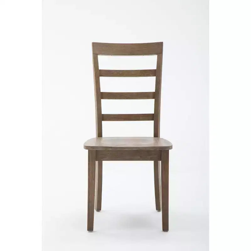 Ensemble de table à manger extensible 3 pièces Boulder avec finition en bois de grange brossé (brun) - Boraam : Plateau carré moderne à abattants, peut accueillir jusqu'à 4 personnes
