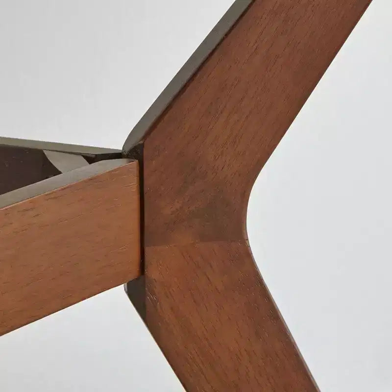 Ensemble de salle à manger rond 3 pièces Buylateral Saville Mid-Century Modern en simili marbre noyer/gris