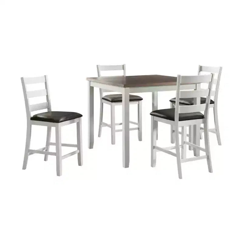 Ensemble de salle à manger 5 pièces Kona hauteur comptoir - Picket House Furnishings