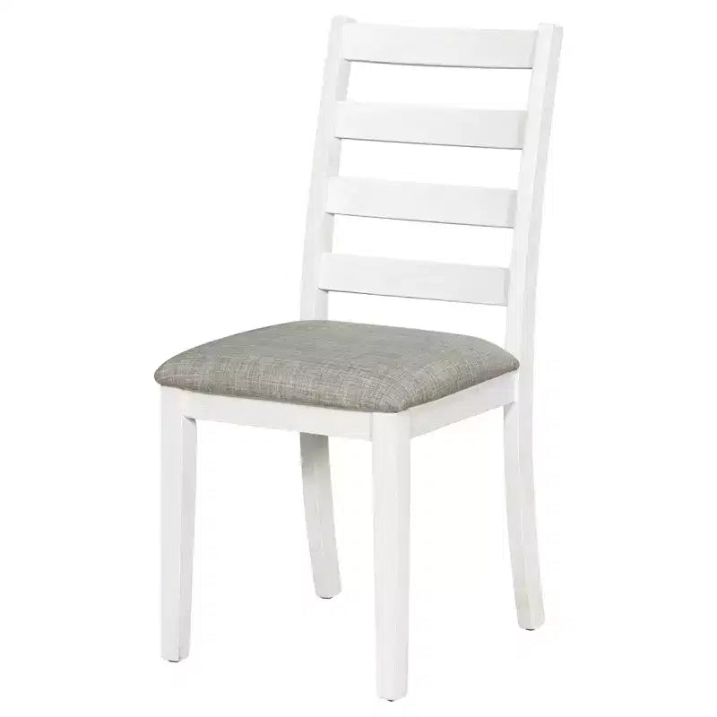 Ensemble de salle à manger rustique en bois 6 pièces, table rectangulaire avec 4 chaises et banc-ModernLuxe