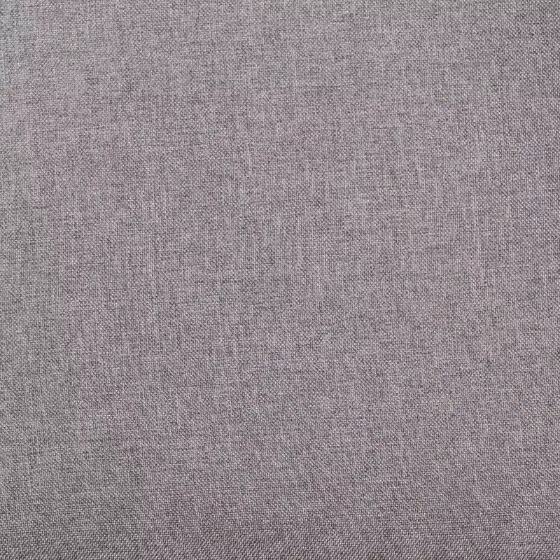 Ensemble de salle à manger 7 pièces Baxton Studio Jana en tissu gris moderne et bois finition brun expresso