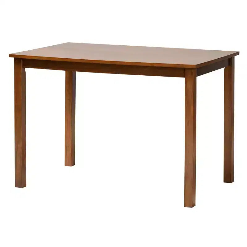 Ensemble de salle à manger Baxton Studio Genesis moderne en tissu et bois