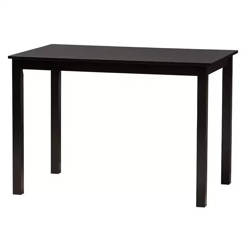 Ensemble de salle à manger Baxton Studio Genesis moderne en tissu et bois
