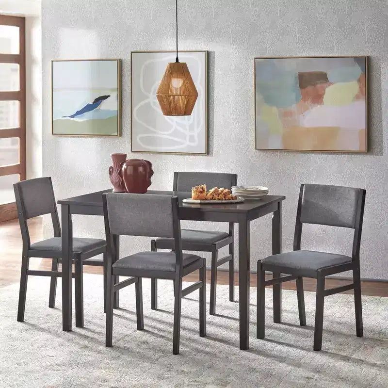 Ensemble de salle à manger rectangulaire Adler 5 pièces - Buylateral