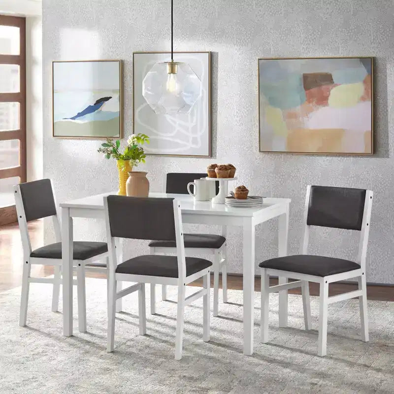 Ensemble de salle à manger rectangulaire Adler 5 pièces - Buylateral