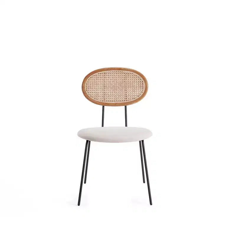 Ensemble de salle à manger rond 7 pièces 59,05 po Hathaway et Jardin de Manhattan Comfort