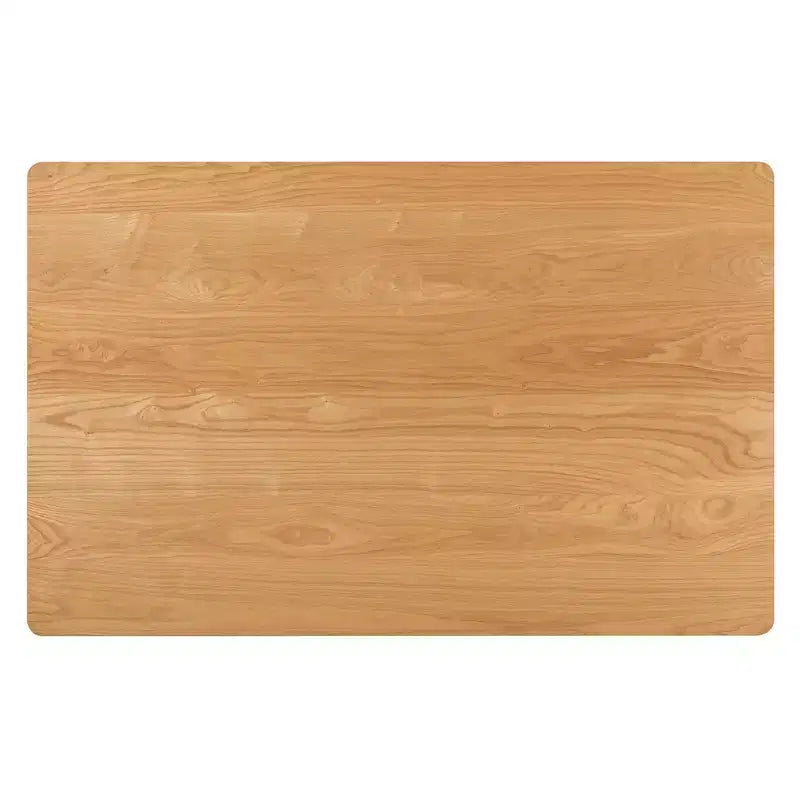 Ensemble de salle à manger 5 pièces Baxton Studio Sabelle en bois et rotin de style Japandi