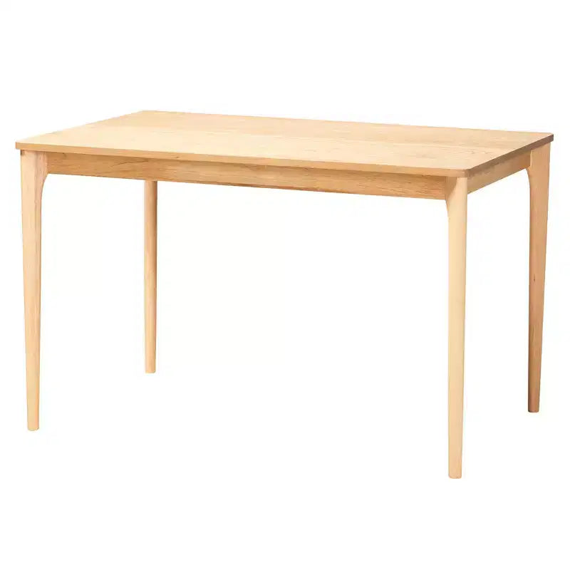 Ensemble de salle à manger 5 pièces Baxton Studio Sabelle en bois et rotin de style Japandi
