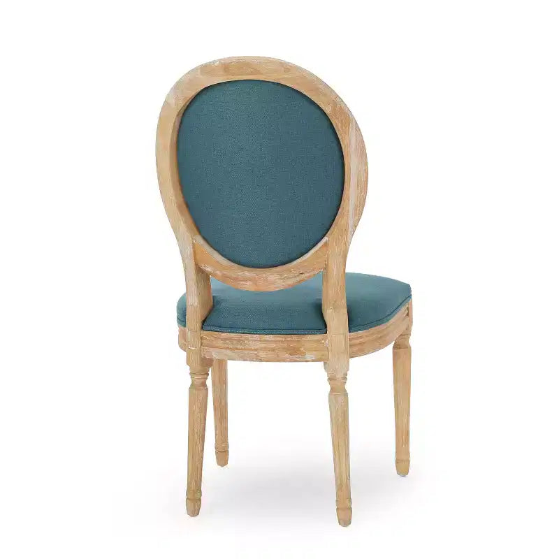 Christopher Knight Home Derring Ensemble de salle à manger extensible 7 pièces en bois rembourré de style campagnard français