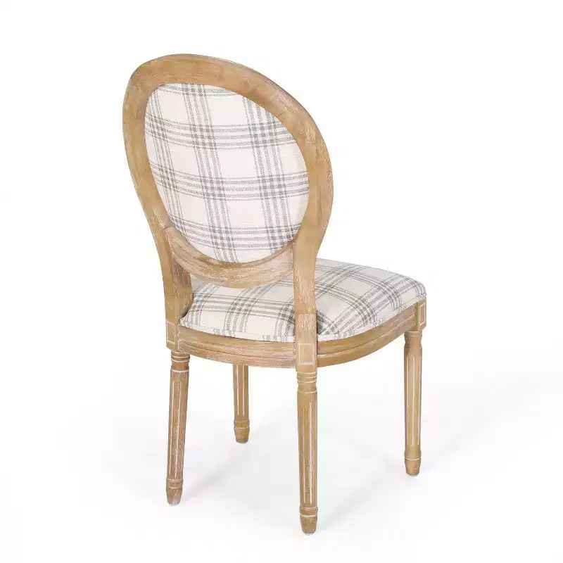 Christopher Knight Home Derring Ensemble de salle à manger extensible 7 pièces en bois rembourré de style campagnard français