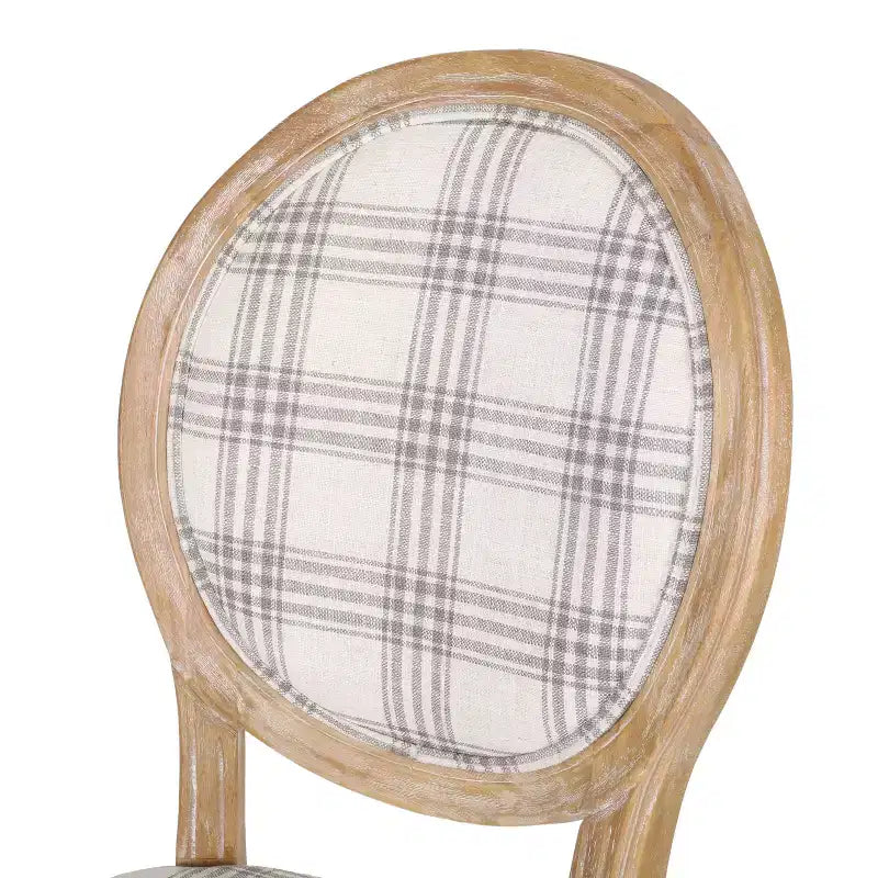 Christopher Knight Home Derring Ensemble de salle à manger extensible 7 pièces en bois rembourré de style campagnard français