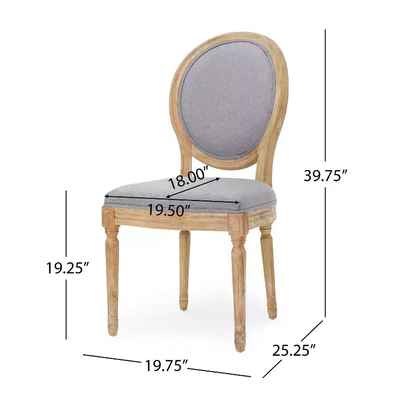 Christopher Knight Home Derring Ensemble de salle à manger extensible 7 pièces en bois rembourré de style campagnard français
