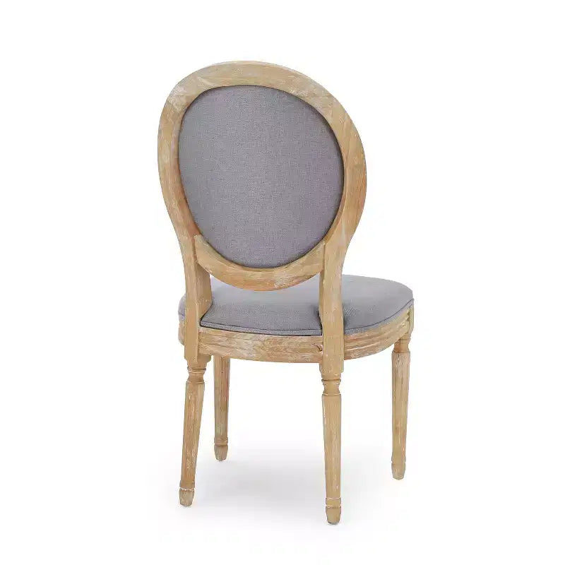 Christopher Knight Home Derring Ensemble de salle à manger extensible 7 pièces en bois rembourré de style campagnard français