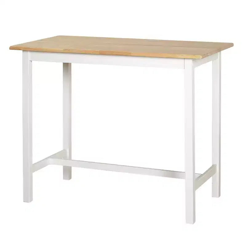 Ensemble de salle à manger 4 pièces en bois massif de hauteur comptoir compact Galena par Buylateral