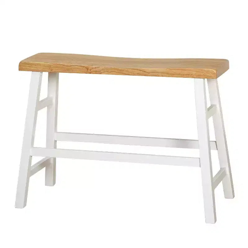 Ensemble de salle à manger 4 pièces en bois massif de hauteur comptoir compact Galena par Buylateral