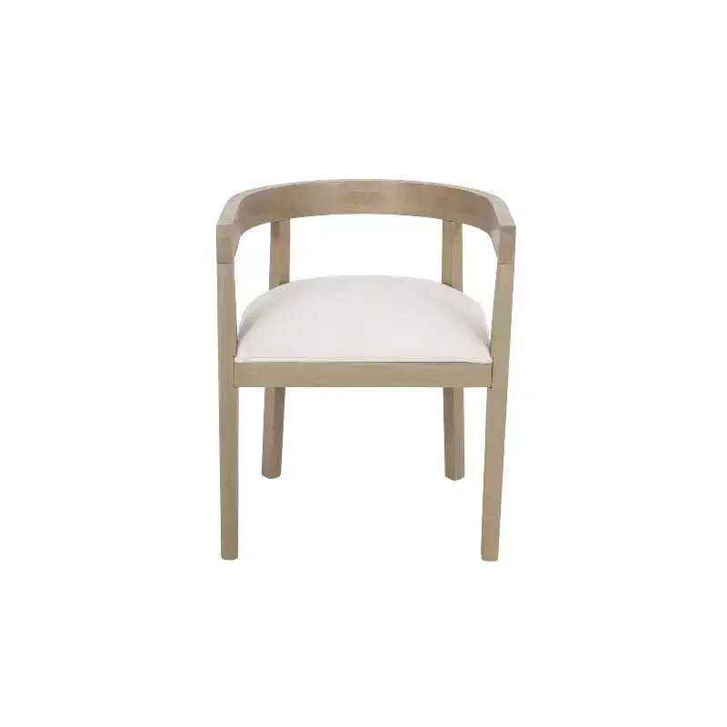 Ensemble de salle à manger 5 pièces en tissu et bois Hudson Christopher Knight Home, clair