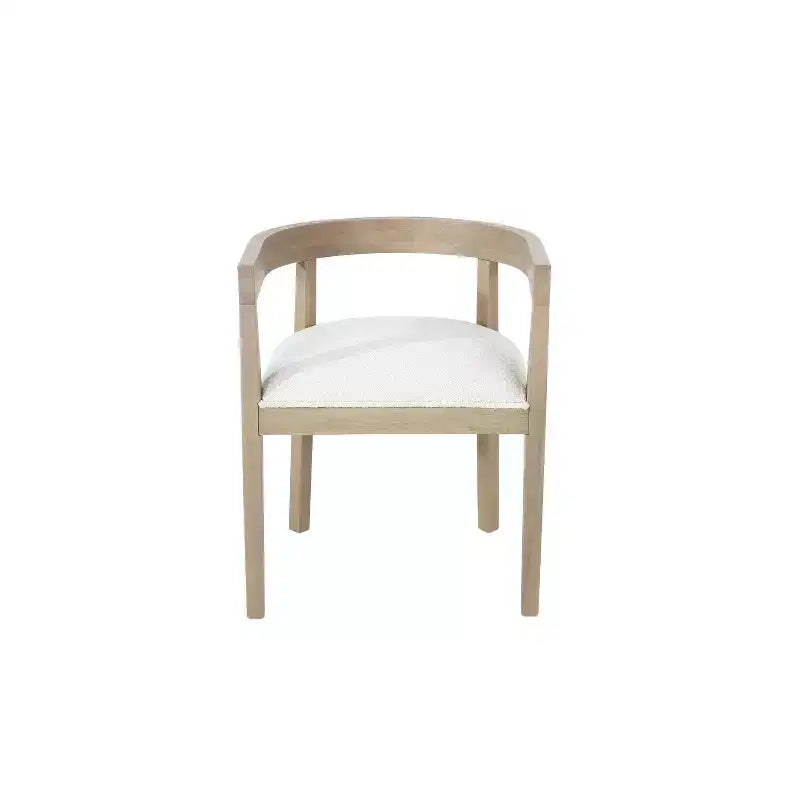 Ensemble de salle à manger 5 pièces en tissu et bois Hudson Christopher Knight Home, clair