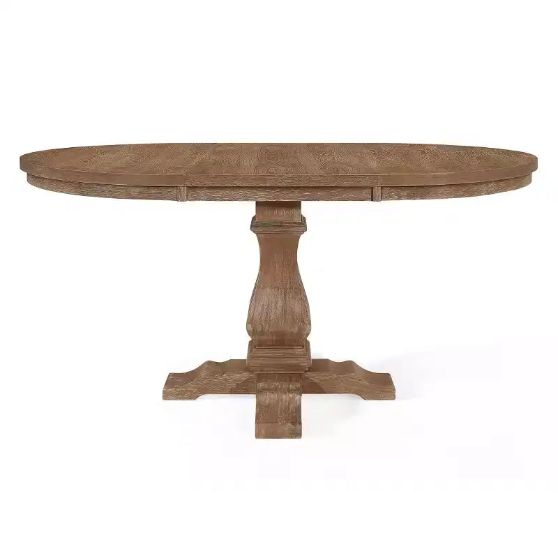 Ensemble de salle à manger 5 pièces en tissu et bois Hudson Christopher Knight Home, clair