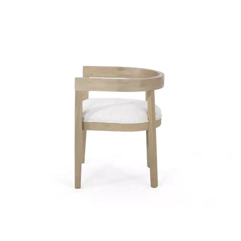 Ensemble de salle à manger 5 pièces en tissu et bois Hudson Christopher Knight Home, clair