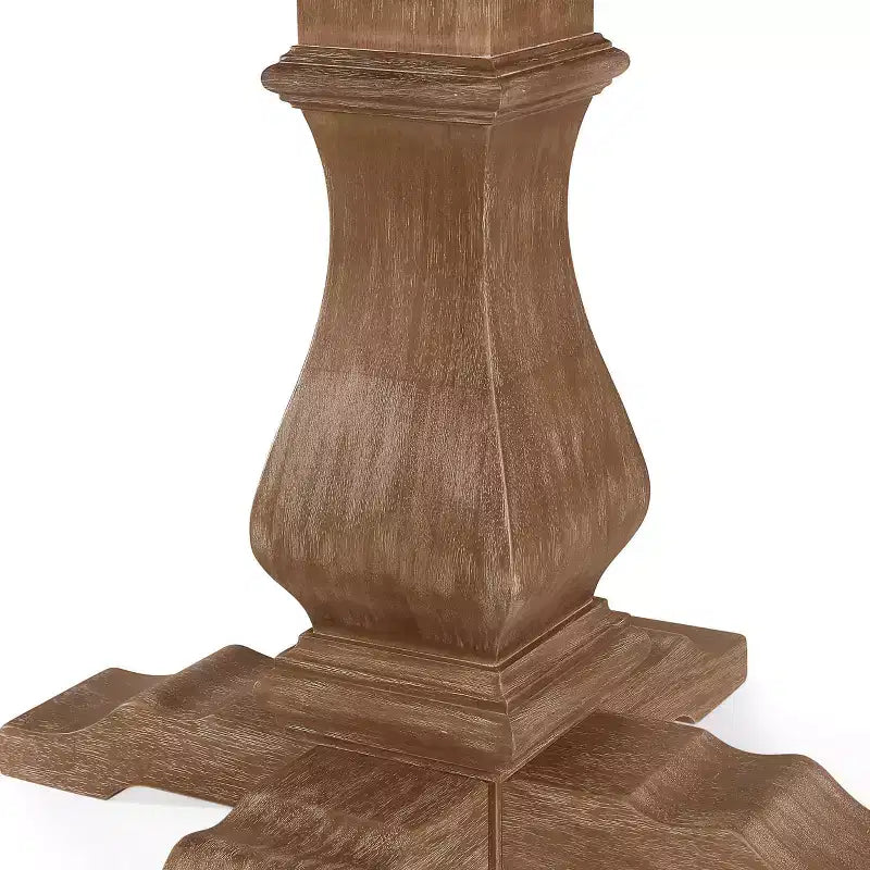 Ensemble de salle à manger 5 pièces en tissu et bois Hudson Christopher Knight Home, clair