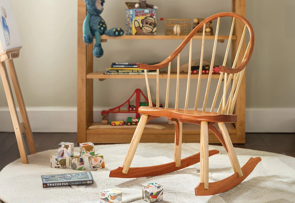 Fauteuil à bascule continu pour enfant - Hormis sa taille réduite, il est identique à son grand frère.